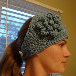 Crochet Head Warmer Tiffany Blue Do Bop Diva